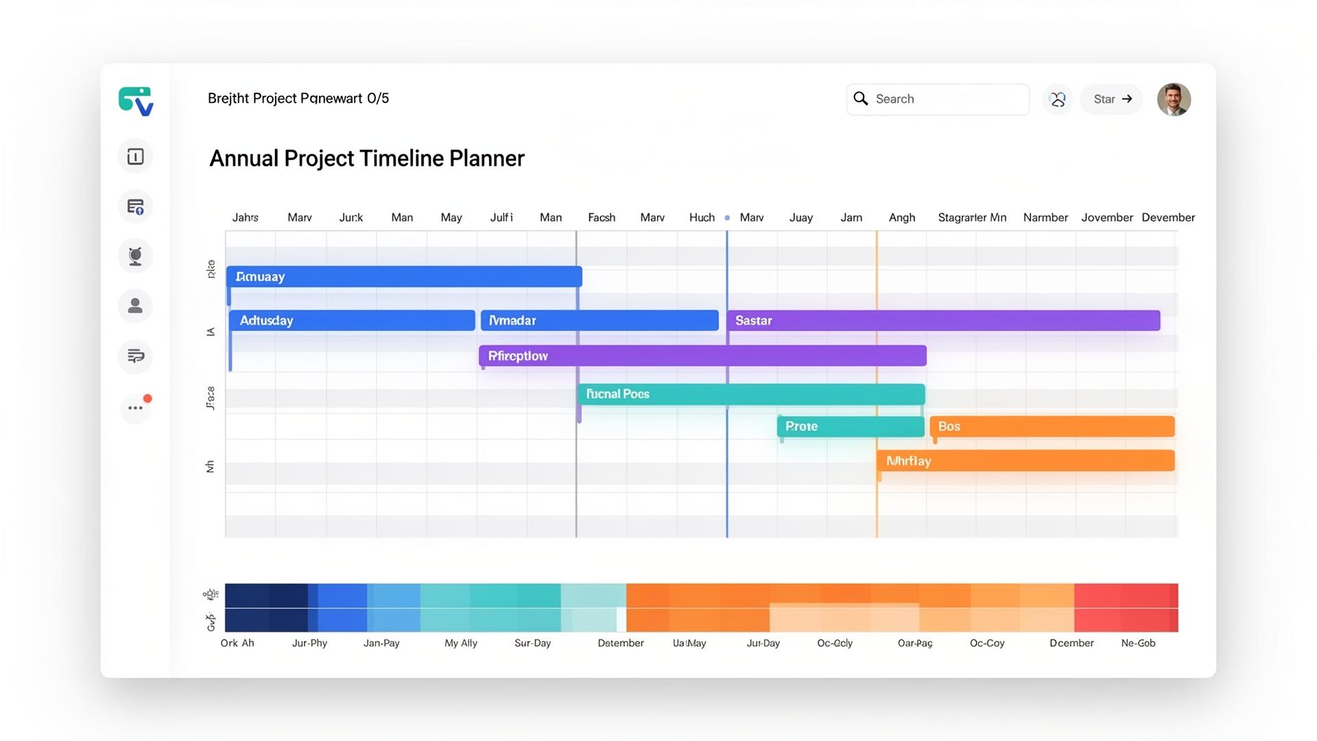 Timeliny - Годовой планировщик проектных таймлайнов